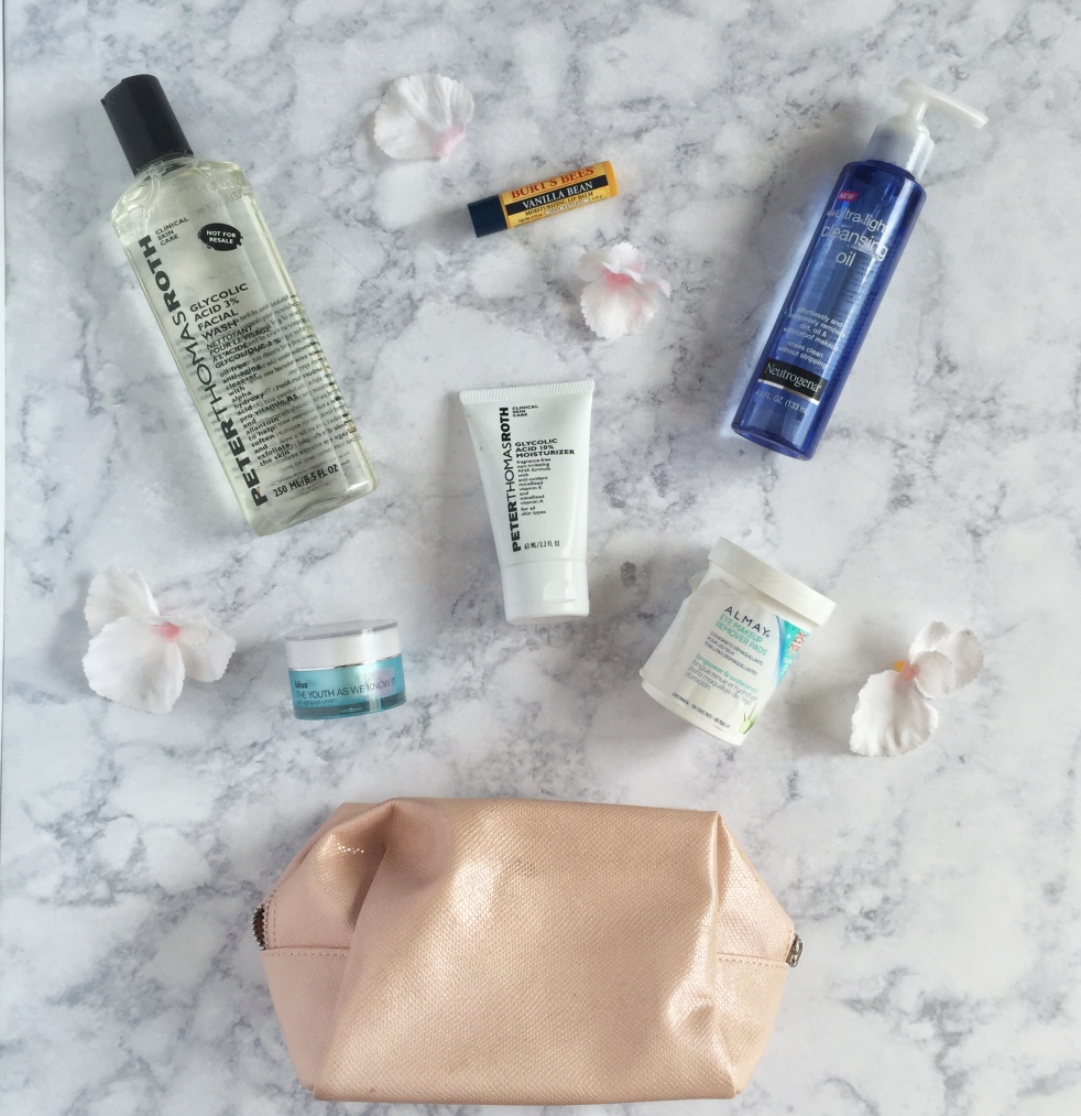 Evening skin-care routine